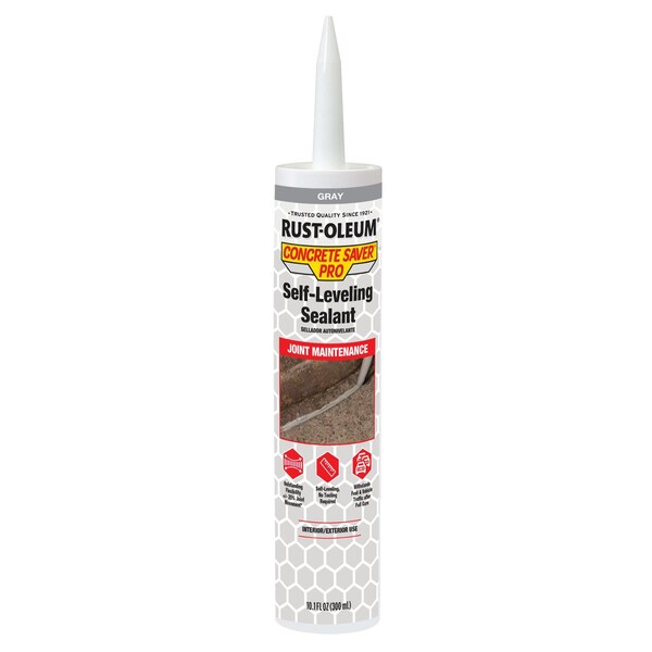 Rust-Oleum Concrete Repair Compound, Cartridge, Gray, Concrete Saver Pro - 392530