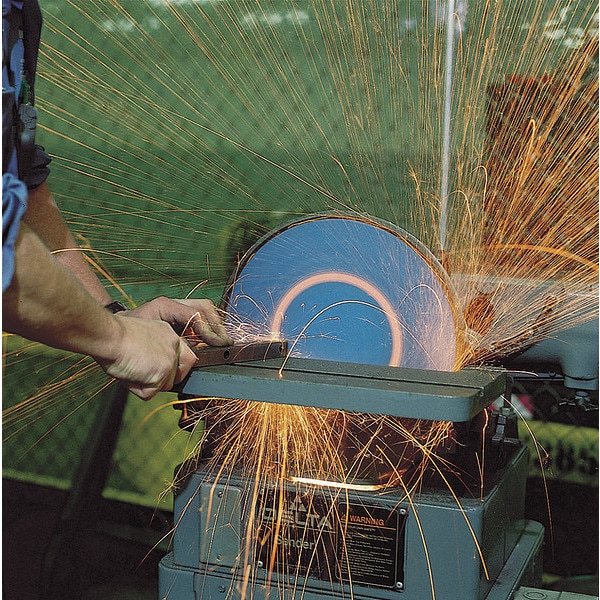Norton Abrasives PSA Sanding Disc, AlO, Cloth, 9 In, 60 Grit - 66261111487