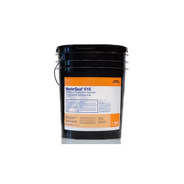 Sika Sikalastic-315 Short Fiber Waterborne Emulsified-Asphalt Damp-Proofing Compound 5 Gal - 812635