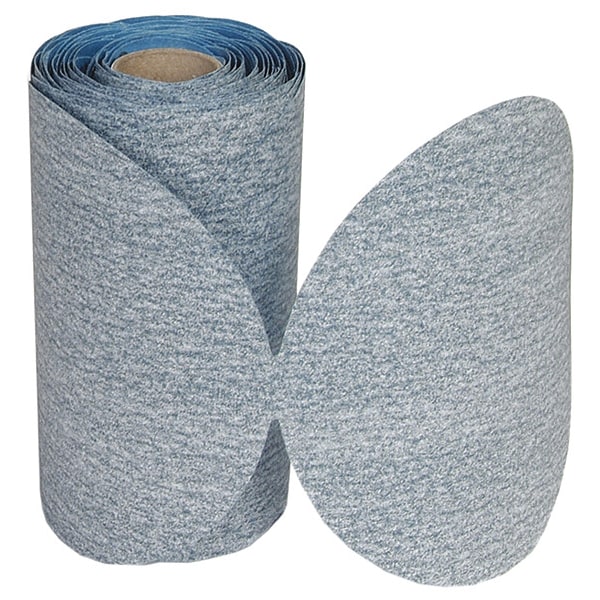 Norton Abrasives PSA Sanding Disc Roll, 6 In, P80GSC - 66254487446