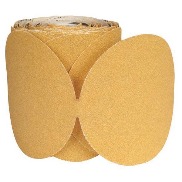 Norton Co PSA Sanding Disc, Fine Grade, 180Grit, PK25 - 63642506179