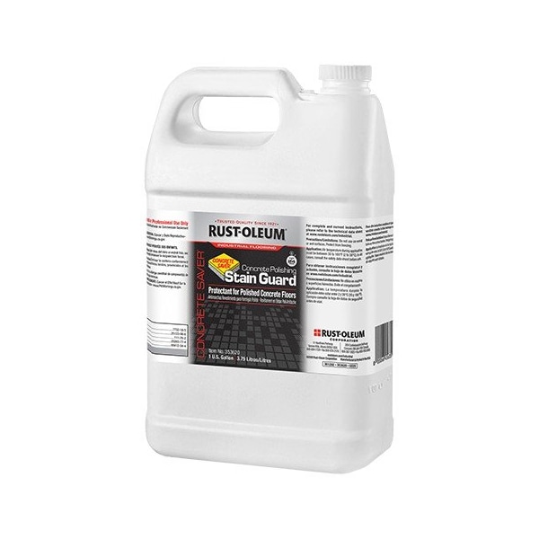 Rust-Oleum Polishing System, Concrete Polishing System, 1 gal, Clear - 353620