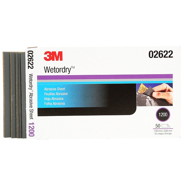 3M WetordrySheet434Q, 02622,1200gr, 5 1, PK250 - 02622