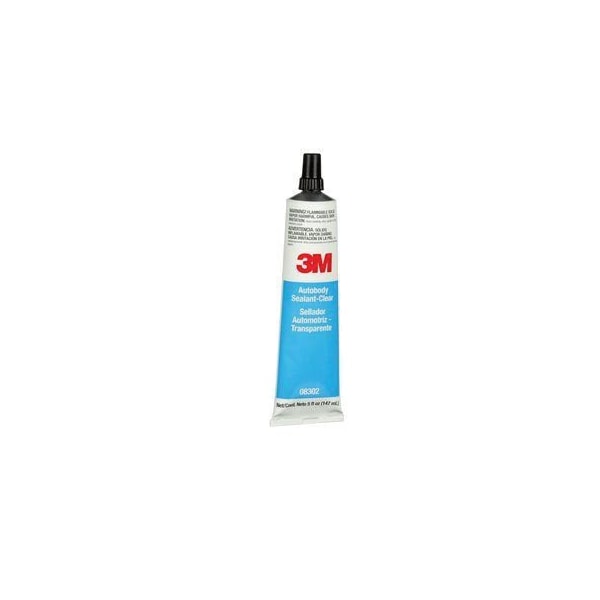 3M 08302, AUTOBODY SEALANT, 5 OZ, CLEAR, Tube - 7000120449