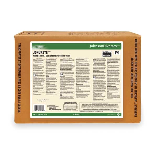 Diversey Sealer, Box, Milky White, 500 to 2000 sq ft/gal Coverage - 95104853
