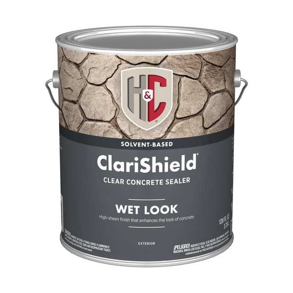 H&C Concrete Dustproofer Floor Sealer, Gloss Finish, Clear, Oil Base - 50.100124-16