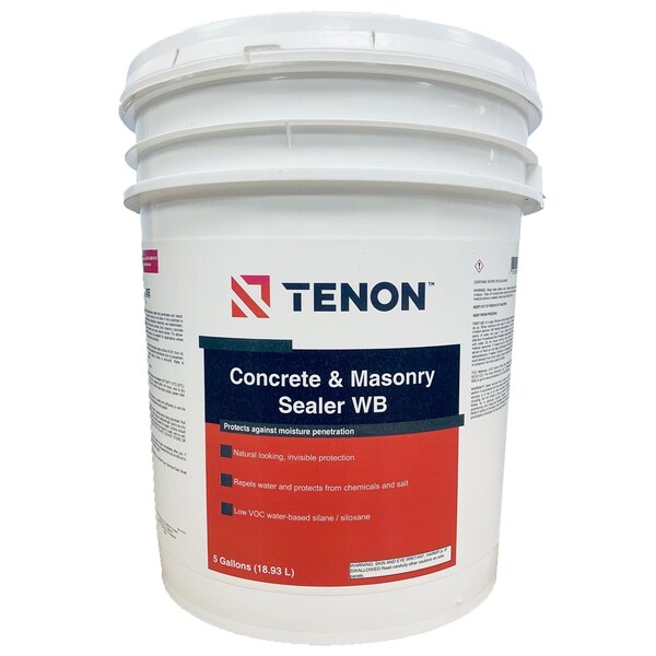 Tenon Concrete And Masonry Sealer WB - 5 Gal Pail - 120674