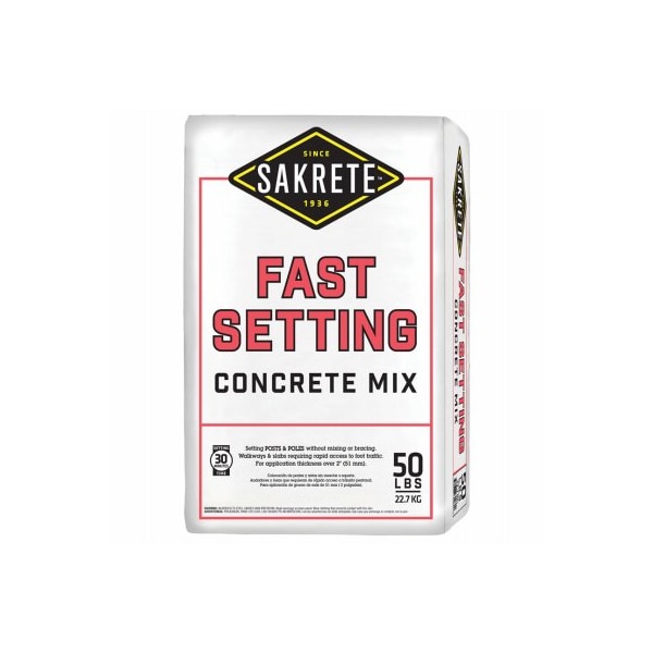Sakrete 50LB Fast Set Conc Mix - 65305535