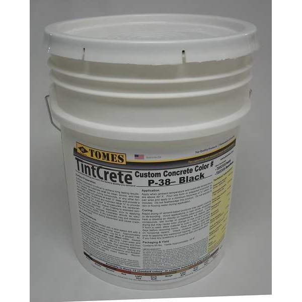 Tintcrete Concrete Mix, 65 lb, Pail, Gray, 1 day Full Cure Time - GRA-P38-1510