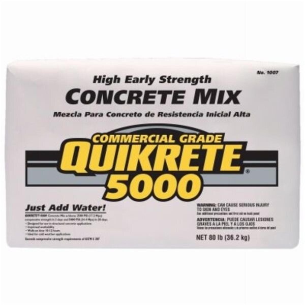 Cool Kitchen 60 lbs Commercial Grade & High Early Strength 5000 Concrete Mix - CO3857496