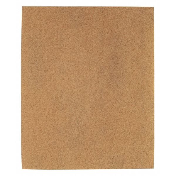 Zoro Select Sandpaper Sheet, 11" L, 9" W, 80 Grit - 78072775489