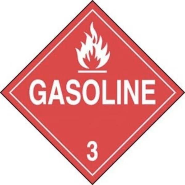 Accuform DOT PLACARD HAZARD CLASS 3  MPL304VP25 - MPL304VP25