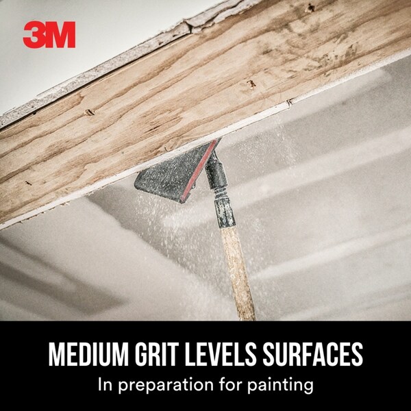 3M 3M Drywall Sanding Sheet, 4.1875 in x 11.25 in, 25 sht pk, 120C Grit, 10PK - 99430