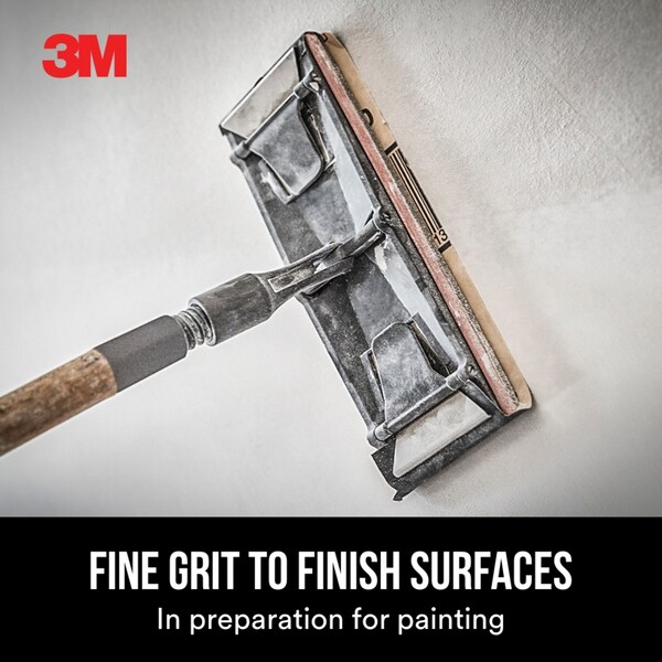 3M 3M Drywall Sanding Sheet, 4.1875 in x 11.25 in, 25 sht pk, 120C Grit, 10PK - 99430