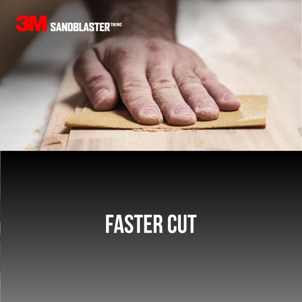 3M 3M Advanced Sanding Sheets w/ NO-SLIP GRIP Backing, 9 in x 11 in, 320 Grit, 20PK - 20320-G-4