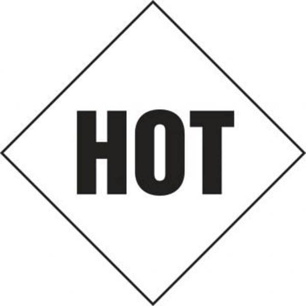 Accuform DOT PLACARD FOR MIXED LOADS  HOT 10 MPL905MG100 - MPL905MG100