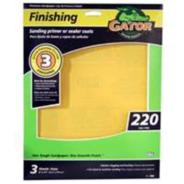 Gator Finishing 7266 Sanding 220 Grit 9 x 11 In. - 1045509