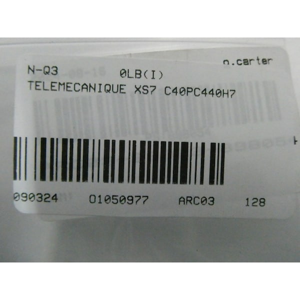 Interruptor de proximidad Telemecanique Sensors 12-48V-DC - XS7 C40PC440H7