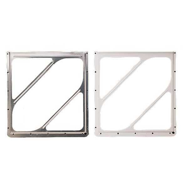 Jj Keller Vehicle Placard Holder, Aluminum, 11 7/8 in W x 13 3/4 in H - 219