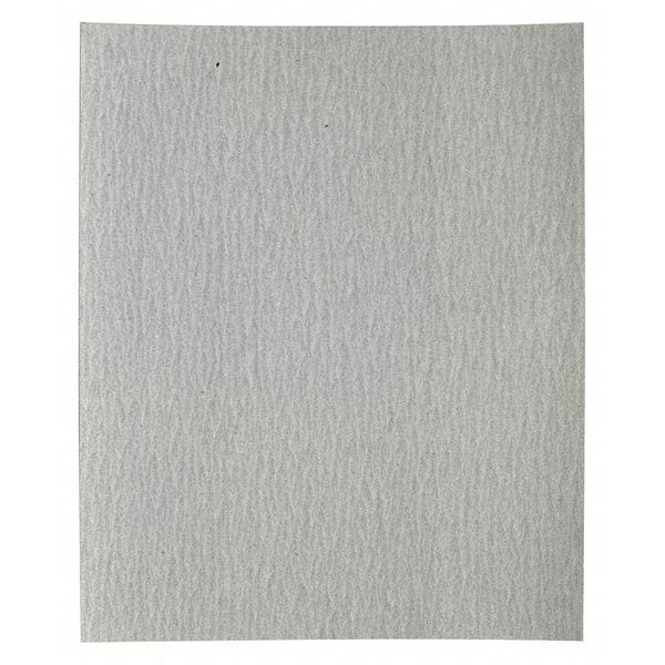 Zoro Select Sanding Sheet, 11" L, 9" W, Very Fine, PK100 - 05539510815