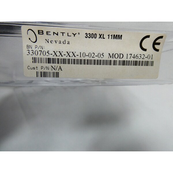 SENSOR DE PROXIMIDAD DE 11MM DE BENTLY NEVADA - 330705-XX-XX-10-02-05 174632-01