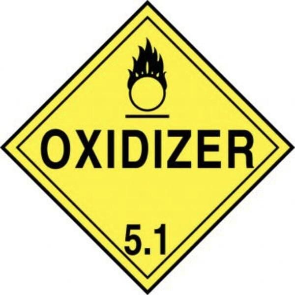 Accuform BLANK DOT PLACARD HAZARD CLASS 9 MPL4DG9FV25 - MPL4DG9FV25