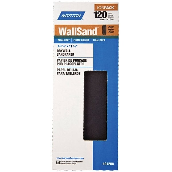 Norton Co SANDPPR DRYWL 120G 4316X11IN - 1208