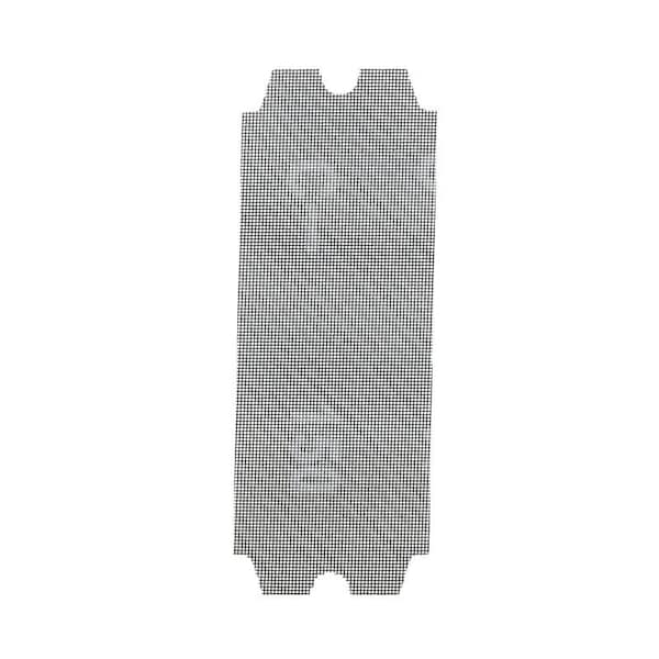 Norton Co 076607 Drywall Sanding Screen, 1114 in L, 4316 in W, 150 Grit, Medium, Paper Abrasive, 2Sheet - 68320