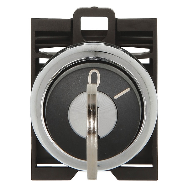Selector de Interruptor Eaton, Sin Iluminación, 2 Posiciones, 22mm, Negro - M22-WRS-K11