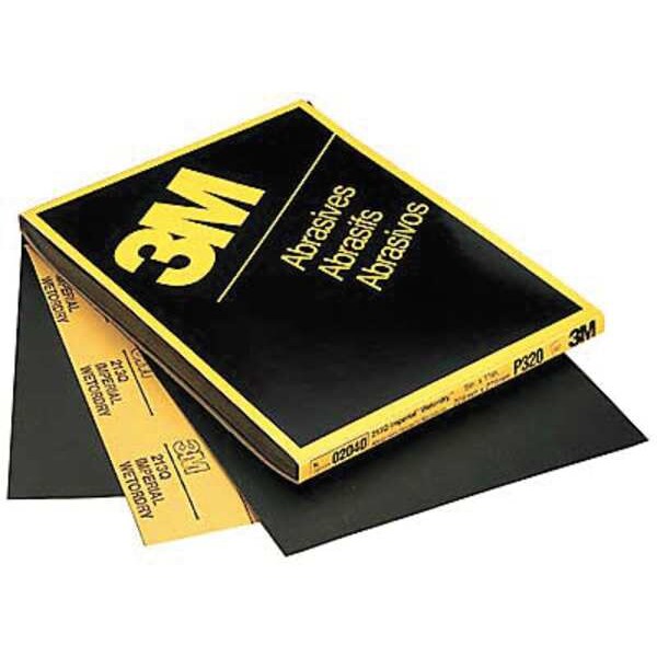 3M Sanding Sheet, 11x9 In, P240 G, AlO, PK250 - 60455067805