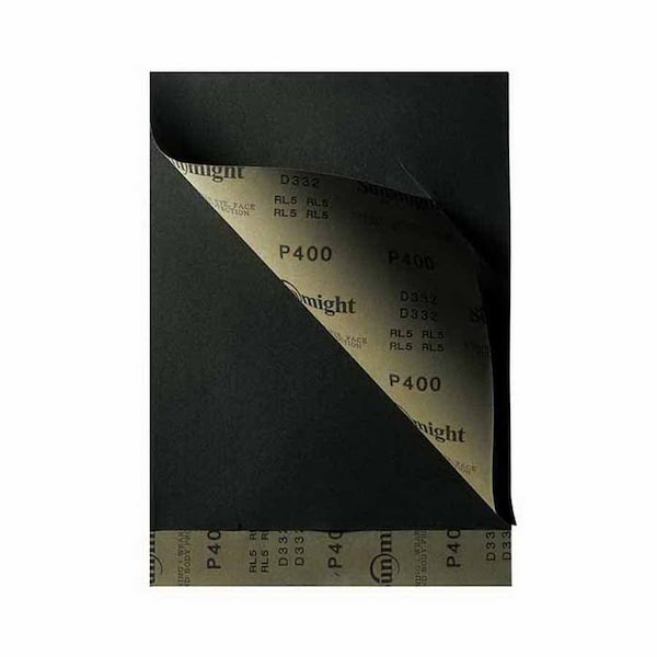 Sunmight Usa Waterproof  -  9IN X 11IN Plain Sheet Grit 2500 , 50PK - 8124