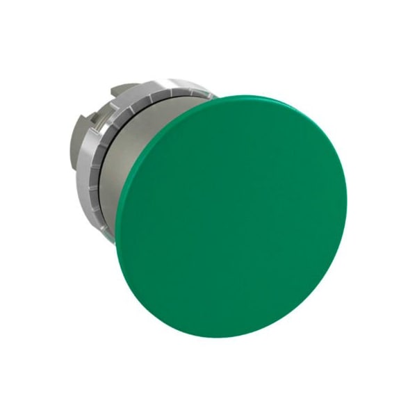 Controles Springer Co ABB Botón de seta no iluminado con bisel de metal, 22mm, verde, P9M-EM4VN - P9M-EM4VN.