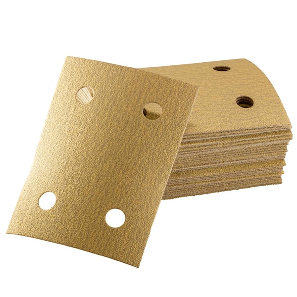 Uneeda Sanding Sheet 3 x 4 EKASTORM Grit No 400 Hook & Loop, 4 Holes Vented - M-180525