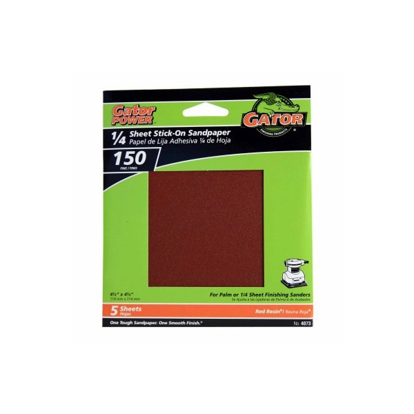 Gator Finishing 5PK 45150G Sand Sheet - 4073