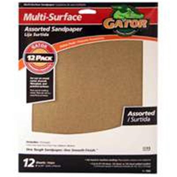 Gator Finishing 4445 Aluminum Oxide Grits 12 Pack - 8035214
