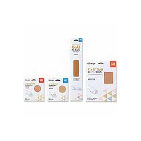 Sunmight Usa 2-3/4 IN. X 16-1/2 IN. Gold  PSA File Sheets Grit 40, 3PK - 05203R