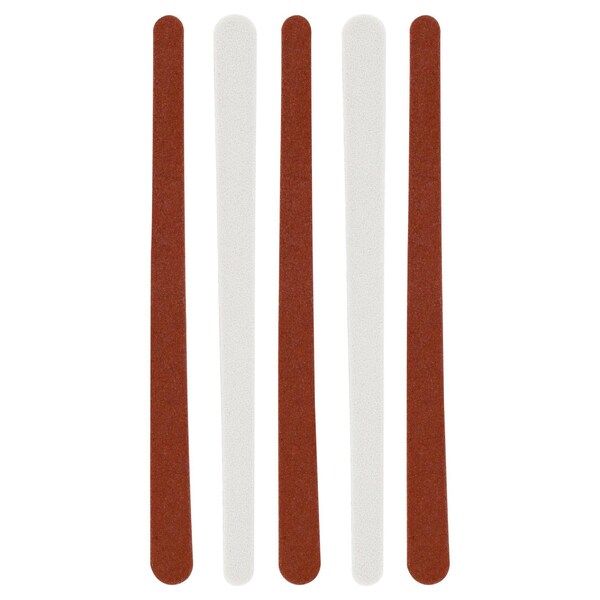 Multicomp Pro Sander Sticks, Flexible, Hand, Dual Grit, 80 Coarse and 240 Fine, 6.69in. L, 10PK - MP012463