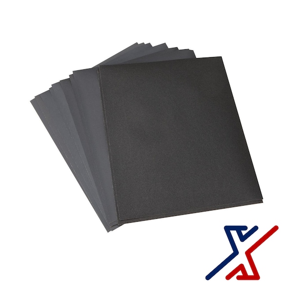 X1 Tools 2000 Grit Premium Wet & Dry Sandpaper 9 in. x 11 in. Sheet 2000 Sheets by X1 Abrasives - X1E-CON-SAN-WDP-P2000-FSX2000