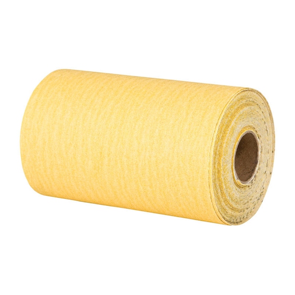 Norton Abrasives Norton Stick & Sand 360 in. L X 4-1/2 in. W 80 Grit Aluminum Oxide Adhesive Back Sheet Roll 1 pk - 07660749254