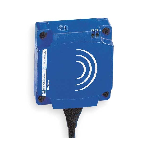 Sensor de proximidad rectángular Telemecanique, 2 cables, con blindaje, NO - XS8C1A1MAL2