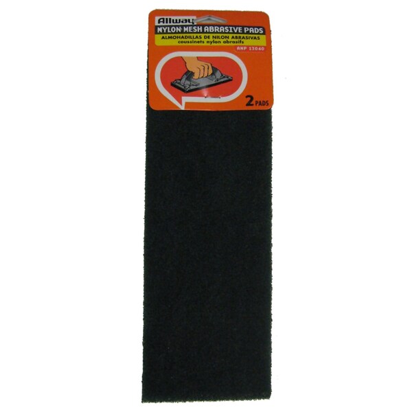 Allway Allway 11 in. L X 4-1/2 in. W 220 Grit Abrasive Mesh Drywall Sanding Sheet 2 pk - ANP