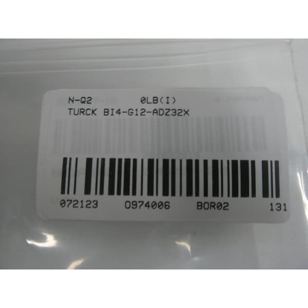 Sensor de proximidad inductivo 20-250V-AC 10-300V-DC - BI4-G12-ADZ32X de Turck