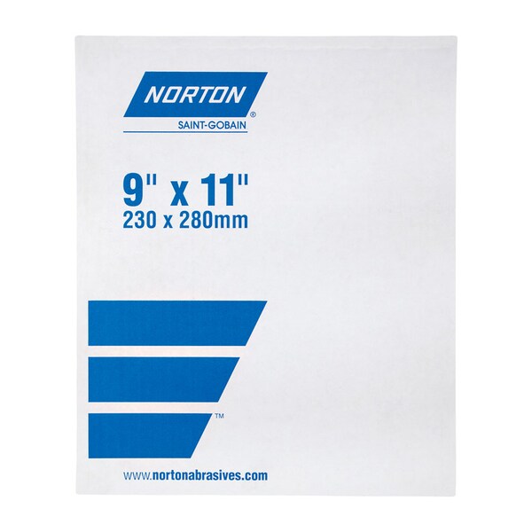 Norton Abrasives Norton Adalox 11 in. L X 9 in. W 220 Grit Aluminum Oxide All Purpose Sandpaper 100 pk - 7660700156