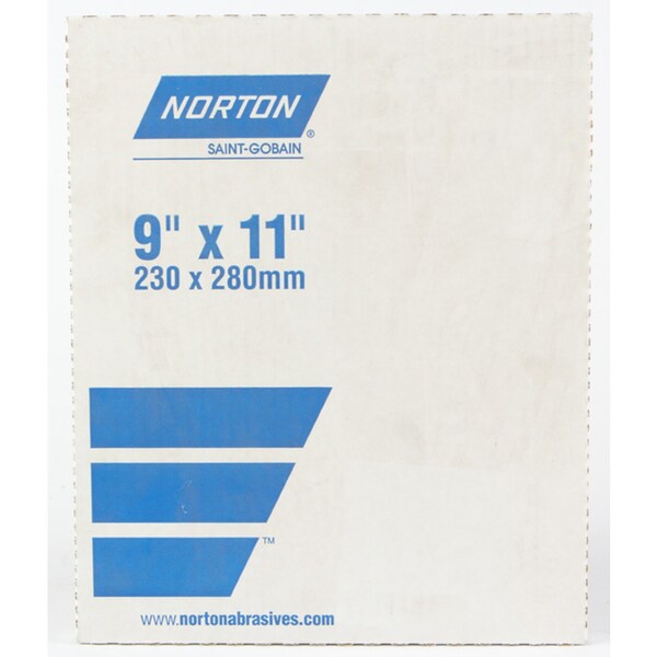 Norton Abrasives Norton 11 in. L X 9 in. W 100 Grit Aluminum Oxide Sandpaper 1 pk - 50396-038