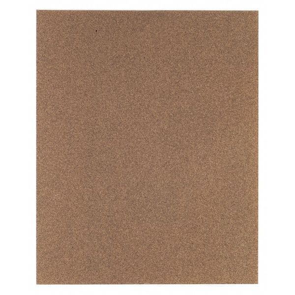 Zoro Select Sanding Sheet, 11" L, 9" W, Medium, P80 Grit - 78072775479