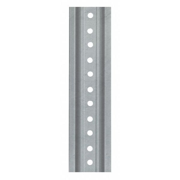 Tapco Sign Post, U-Channel, , Steel Galvanized, Galvanized, 8 ft. L, 7/8" D - 100619