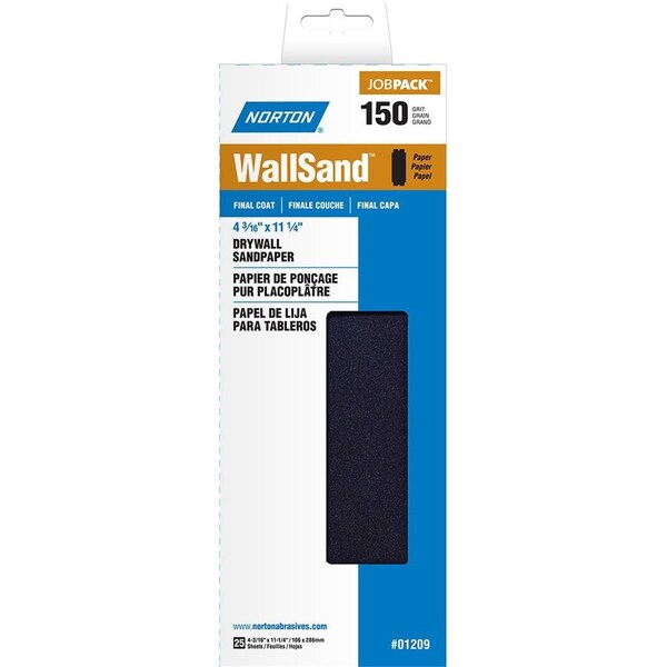 Saint Gobain-Norton Abrasives 15 Grit Die Cut Drywall Sanding Screen, 25Pk - 1209