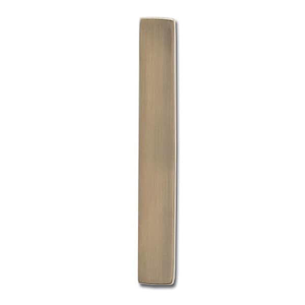 Architectural Mailboxes Brass 4 inch Floating House Number Antique Brass 1 - 3582AB-1