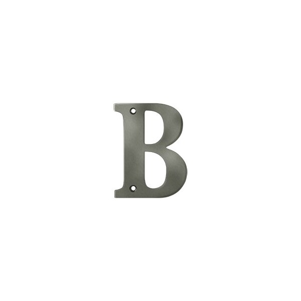 Deltana RL4B-15A Residential House Letter Antique Nickel, 10PK - RL4B-15A-XCP10