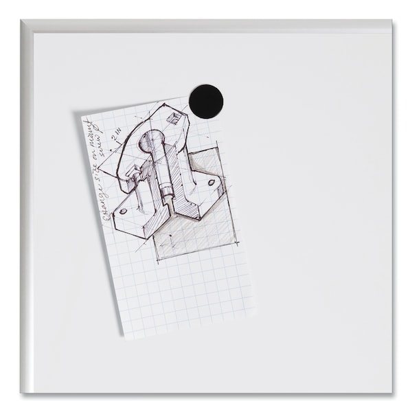 U Brands Heavy-Duty Board Magnets, Circles, Black, 0.75in, PK20 - 5146U0-120